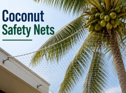 Coconut Safety Net Installation