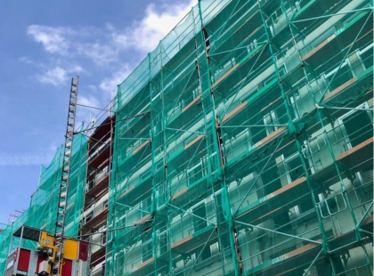 Building Safety Net Installation