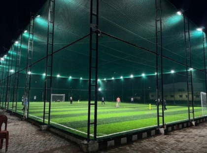 Cricket Practice Net Installation