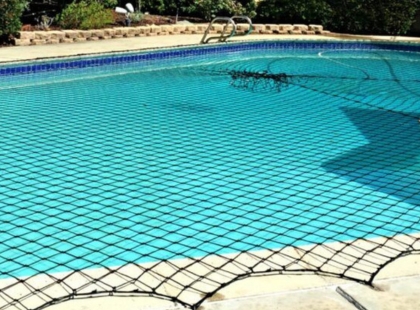 Swimming Pool Safety Net Installation